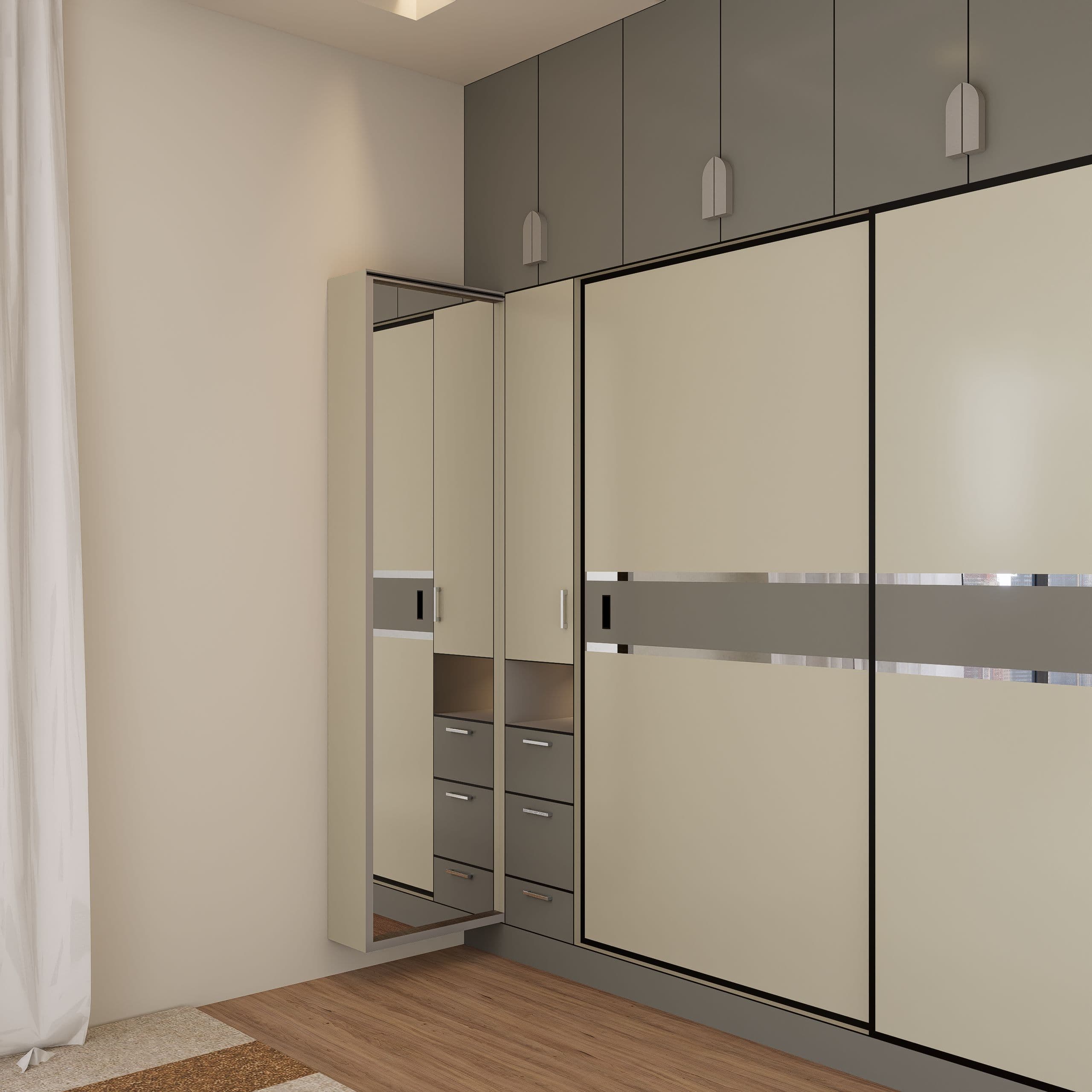 Urban Home Slide Wardrobe 3